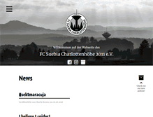 Tablet Screenshot of fc-suebia.de